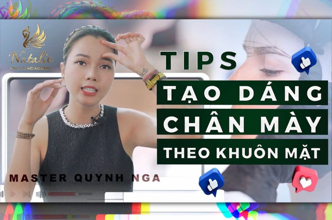 Cách Vẽ Lông Mày Phun Xăm Phù Hợp Với Từng Khuôn Mặt 